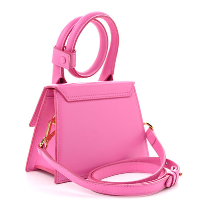 Jacquemus Calfskin Le Chiquito Noeud Dark Pink Dark Pink 3 of 9