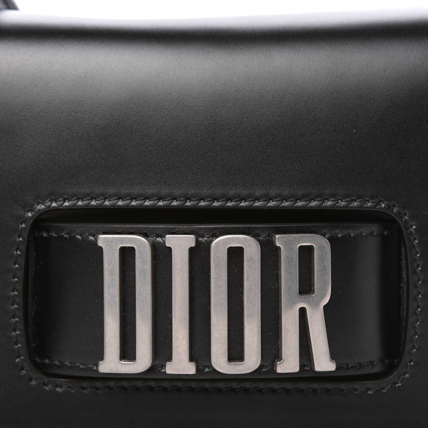 Christian Dior Smooth Calfskin Dio(r)evolution Flap Bag Black 9 of 10