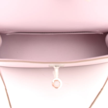Hermes Epsom Mini Kelly Sellier 20 Mauve Pale 5 of 9