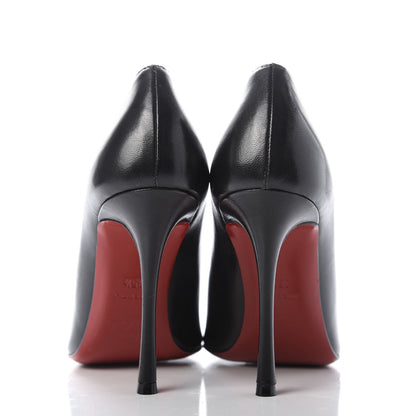 Christian Louboutin Shiny Nappa Toot Couverte 100 Pumps 35.5 Black 6 of 8