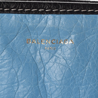 Balenciaga Veau Arena Multicolore Bazar Pouch Bleu Gris White Black 6 of 8