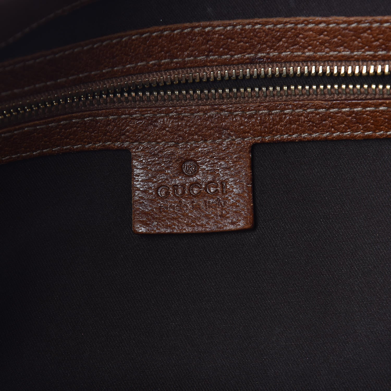 Gucci Monogram Bamboo Ring Hobo Brown 8 of 10