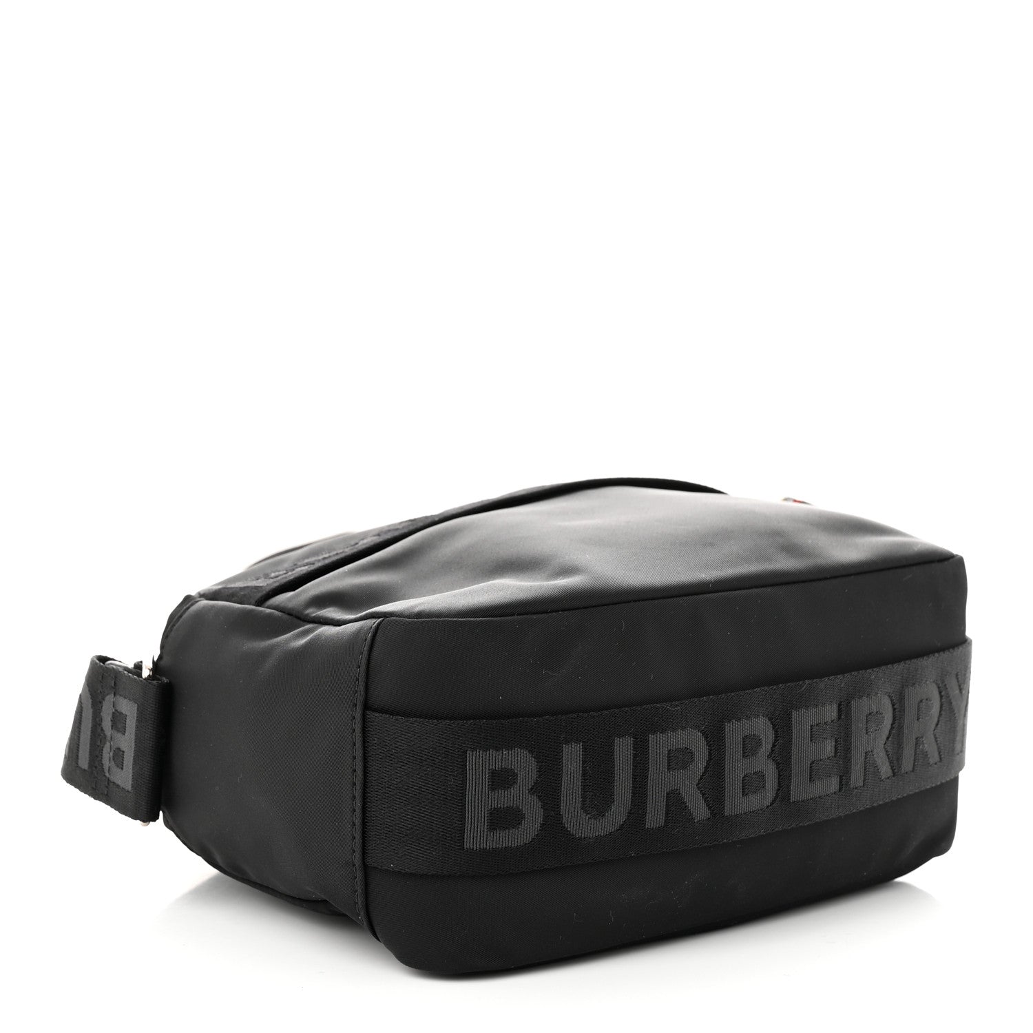 Burberry Nylon Logo Detail Crossbody Bag Black 4 of 11