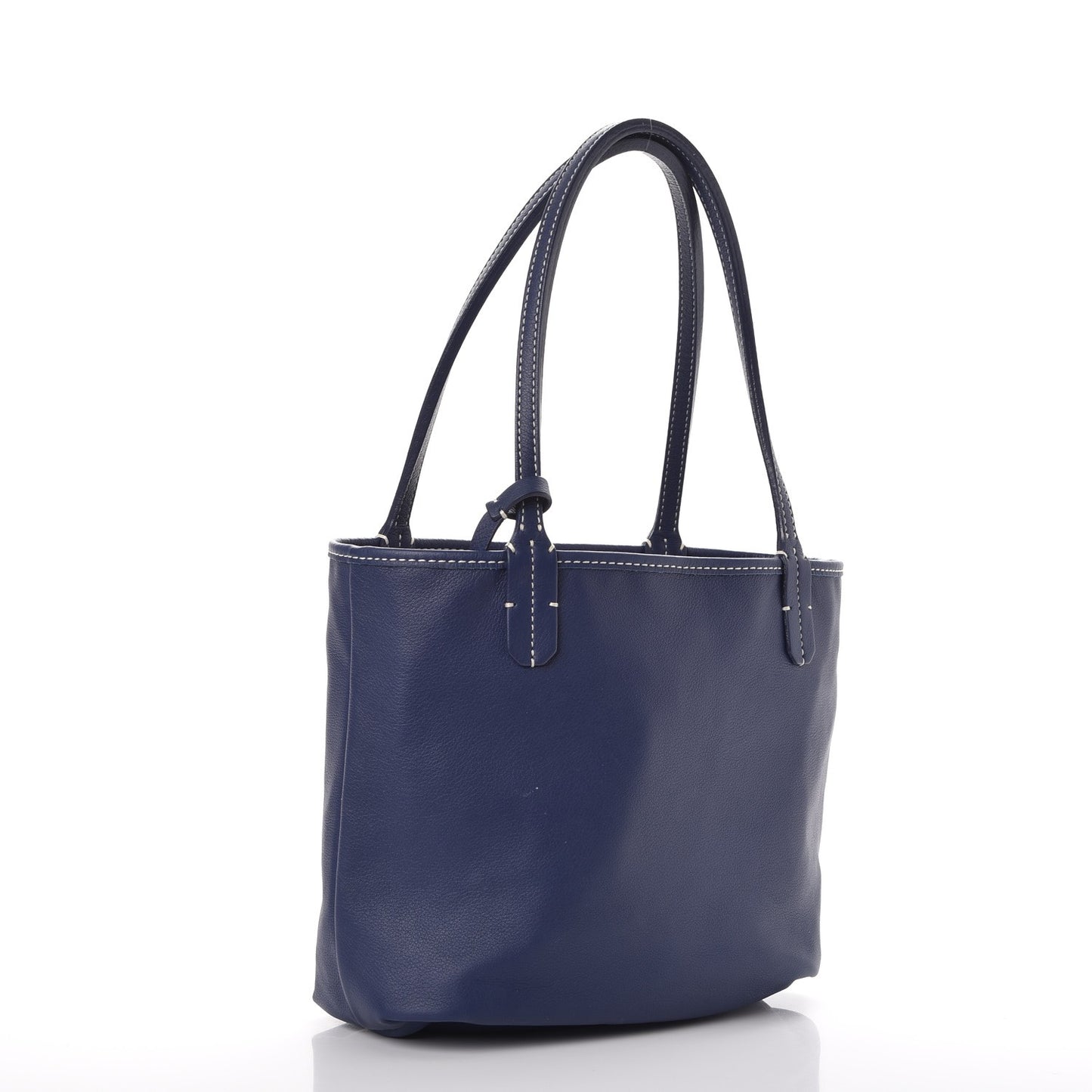 Goyardine Reversible Mini Anjou Navy