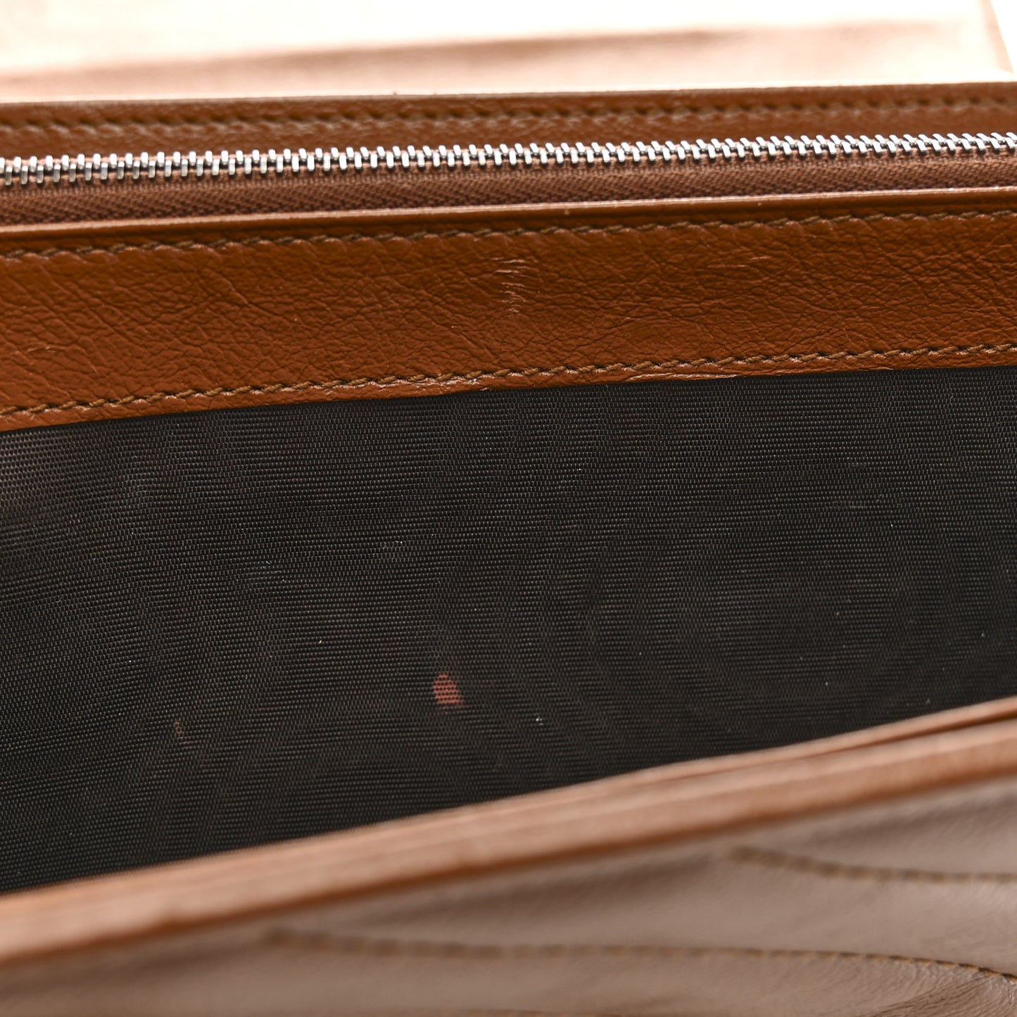 Azalea Calfskin Matelasse Diagonal GG Marmont Chain Wallet Cuir