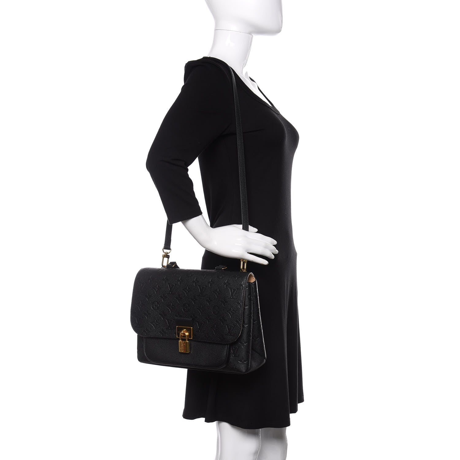 Louis Vuitton Empreinte Marignan Black 3 of 10