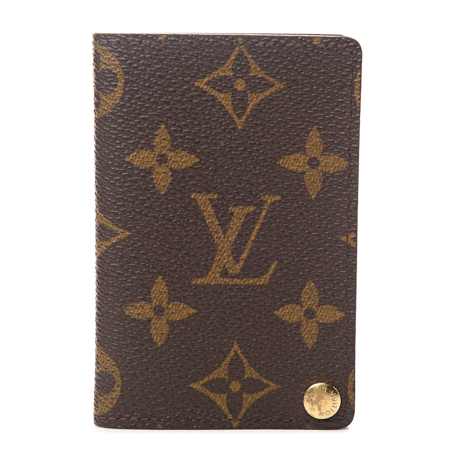 Monogram Credit Card Photo Holder
