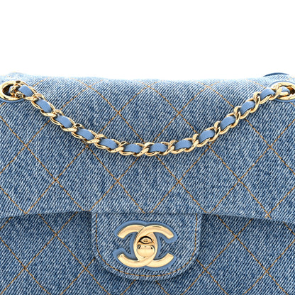 Chanel Denim Mini Souplissimo Flap Blue 8 of 11