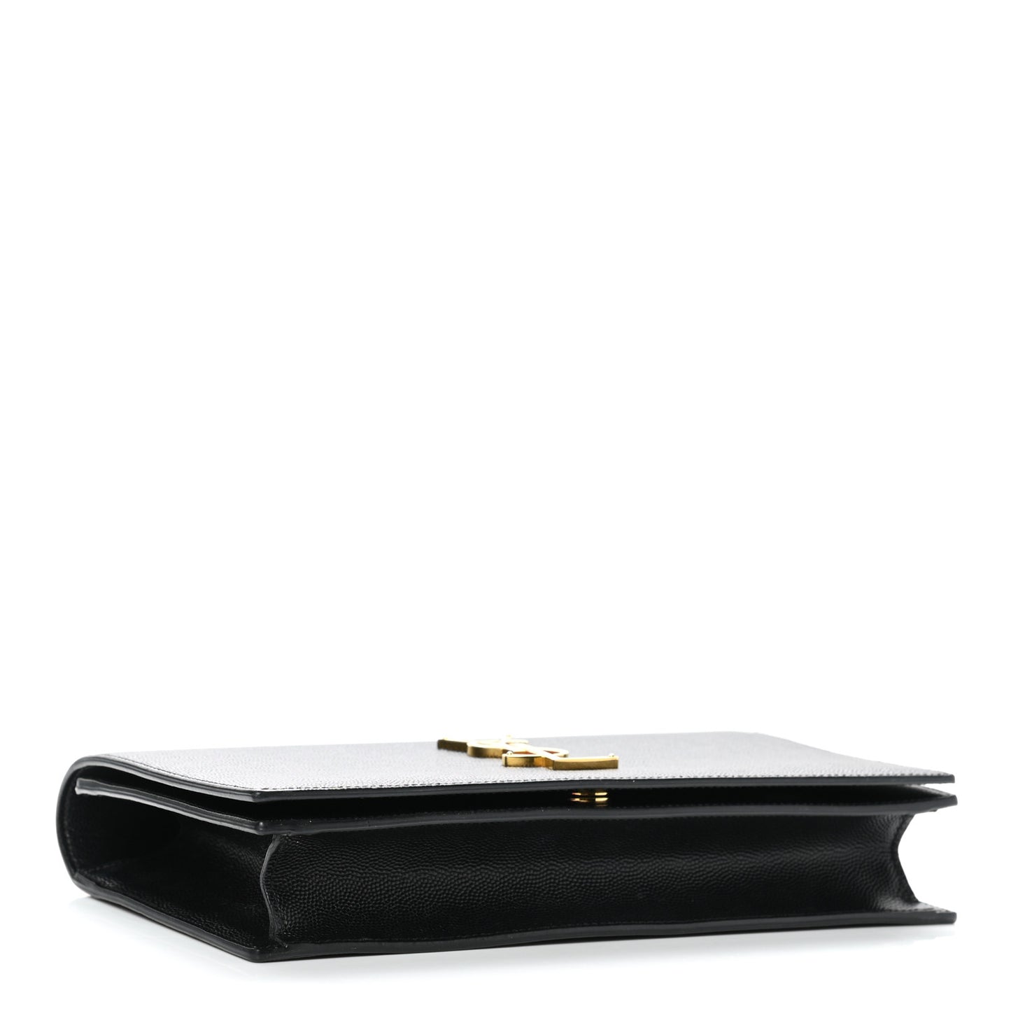Grain De Poudre Classic Monogram Kate Clutch Black