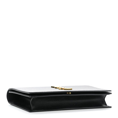 Saint Laurent Grain De Poudre Classic Monogram Kate Clutch Black 4 of 6