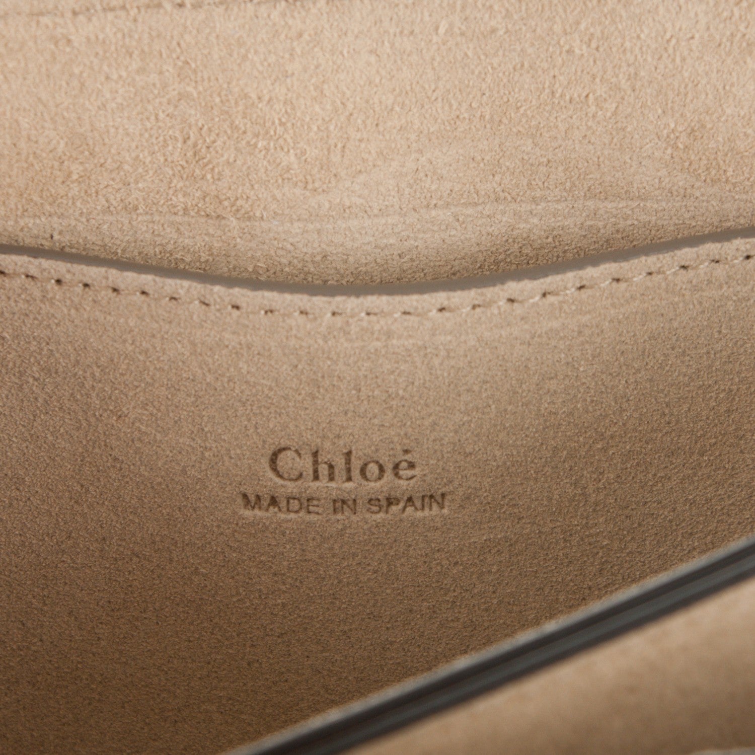 Chloe Suede Calfskin Small Faye Shoulder Bag Tobacco 6 of 8