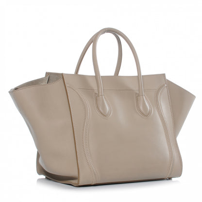 Celine Calfskin Small Phantom Luggage Beige 3 of 8