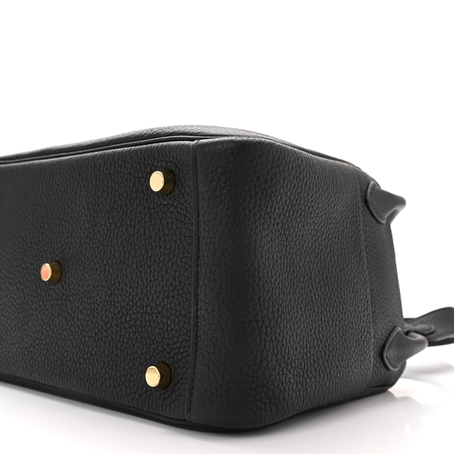 Hermes Taurillon Clemence Lindy 26 Black 10 of 10