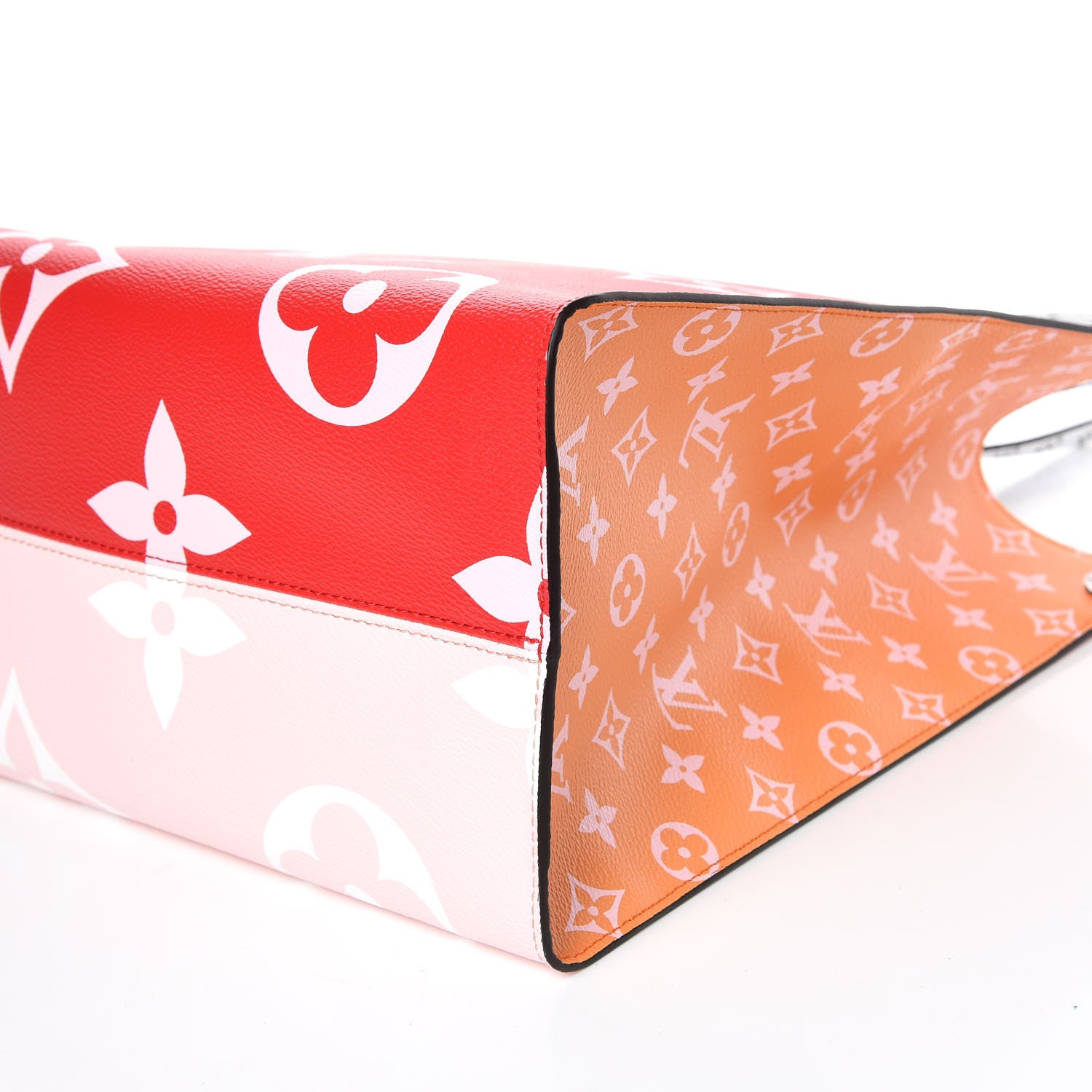 Louis Vuitton Monogram Giant Onthego GM Rouge Rose 7 of 10