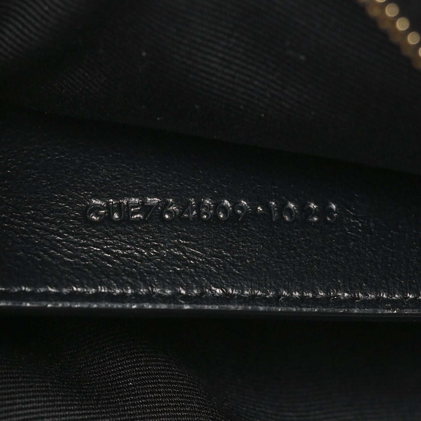 Lambskin Carre Quilted Cassandre Mini Camera Bag Black