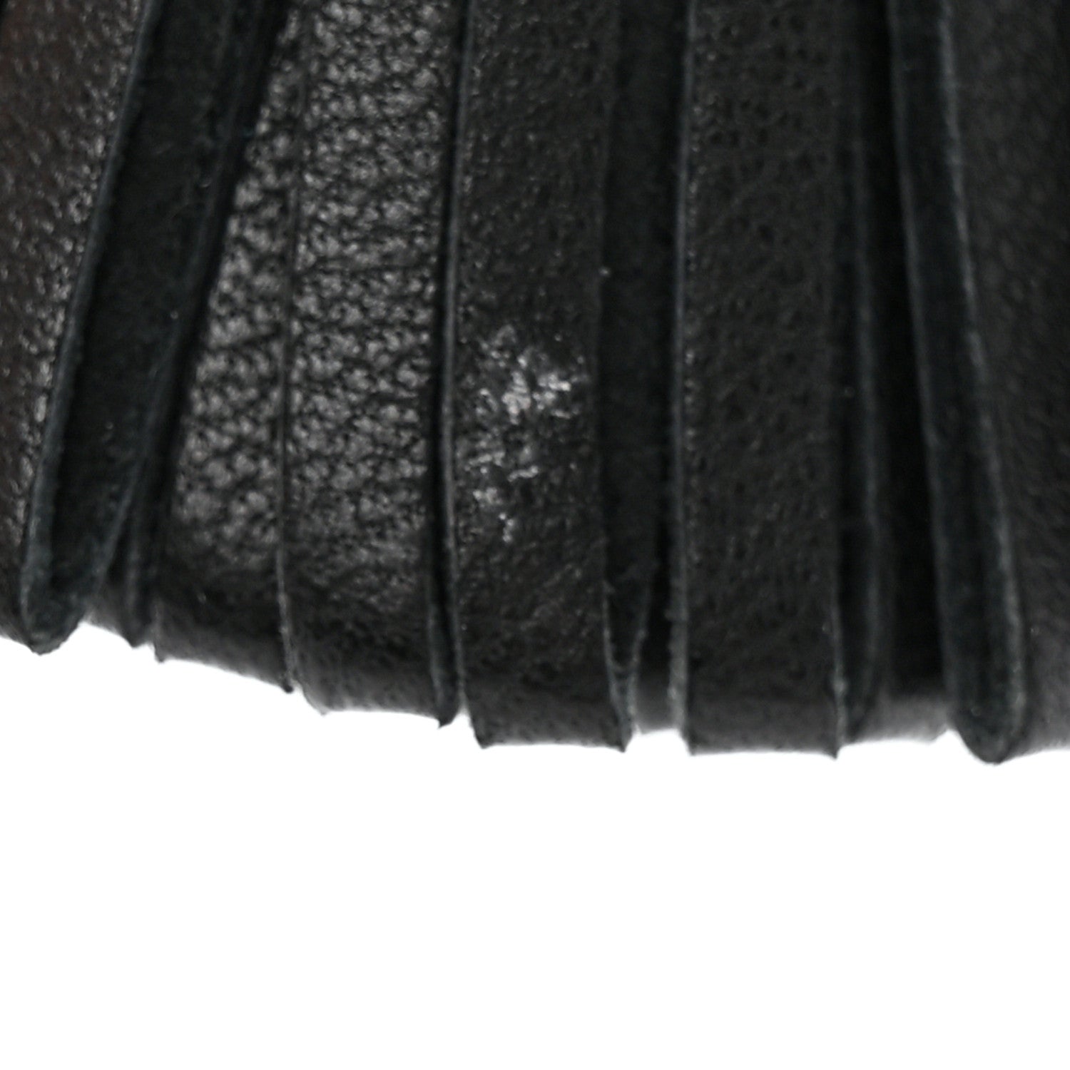 Hermes Lambskin Carmen Uno-Dos Key Holder Black Rouge H 4 of 8