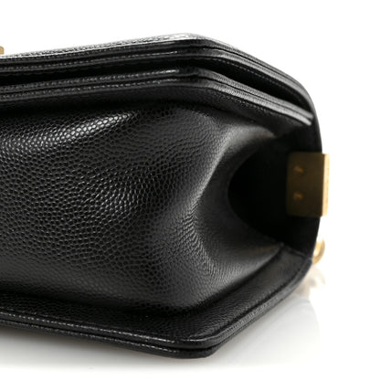 Chanel Caviar Quilted Small Boy Flap Black 10 of 10