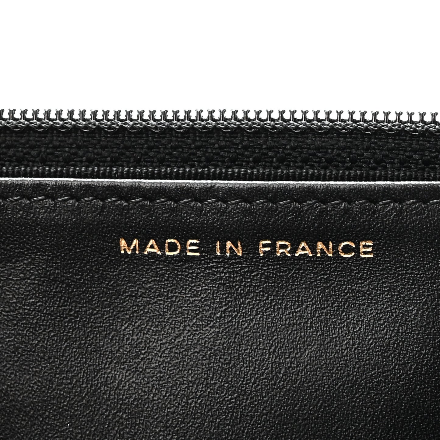 Aged Calfskin Lucky Charms Casino 2.55 Reissue Wallet on Chain WOC Black