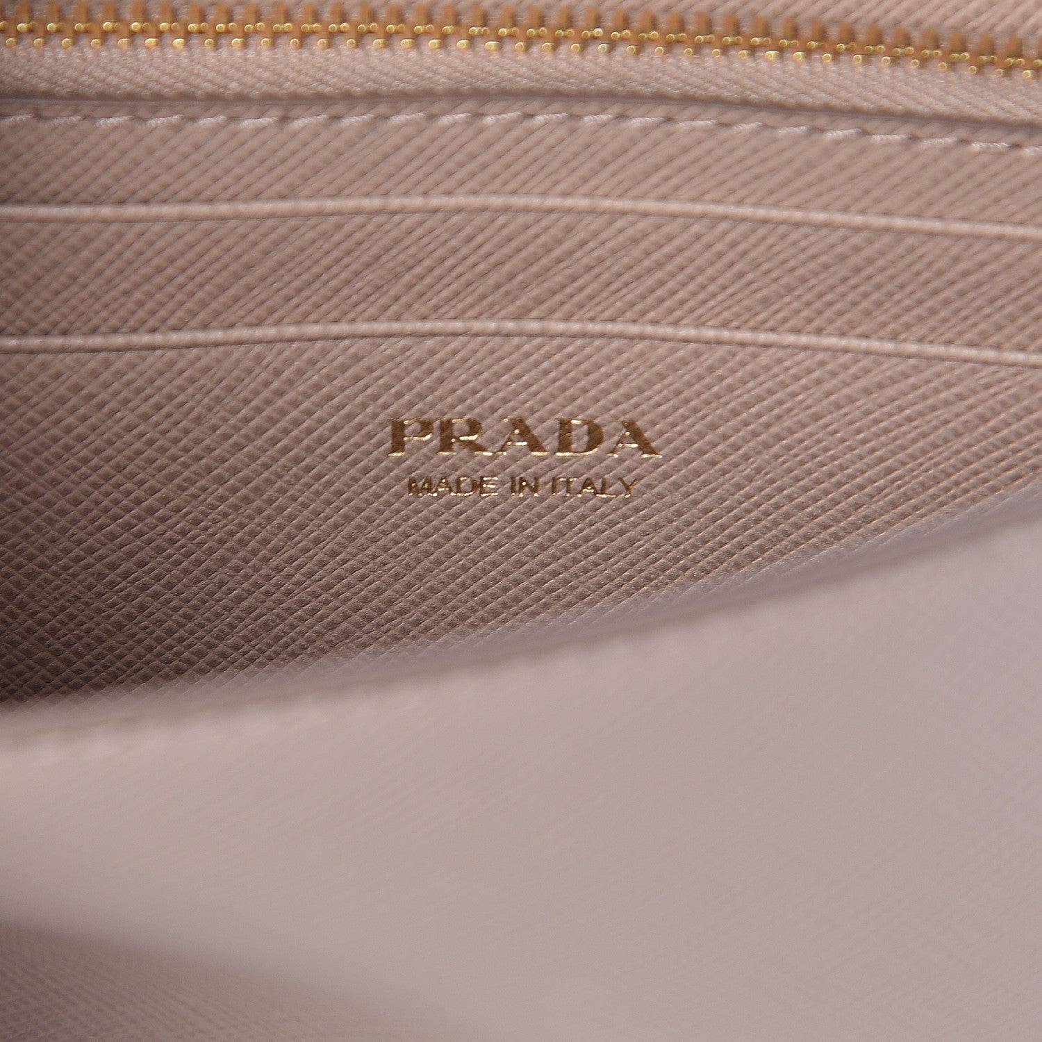 Prada Saffiano Metal Mini Crossbody Bag Cipria 6 of 9