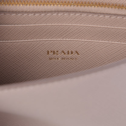 Prada Saffiano Metal Mini Crossbody Bag Cipria 6 of 9