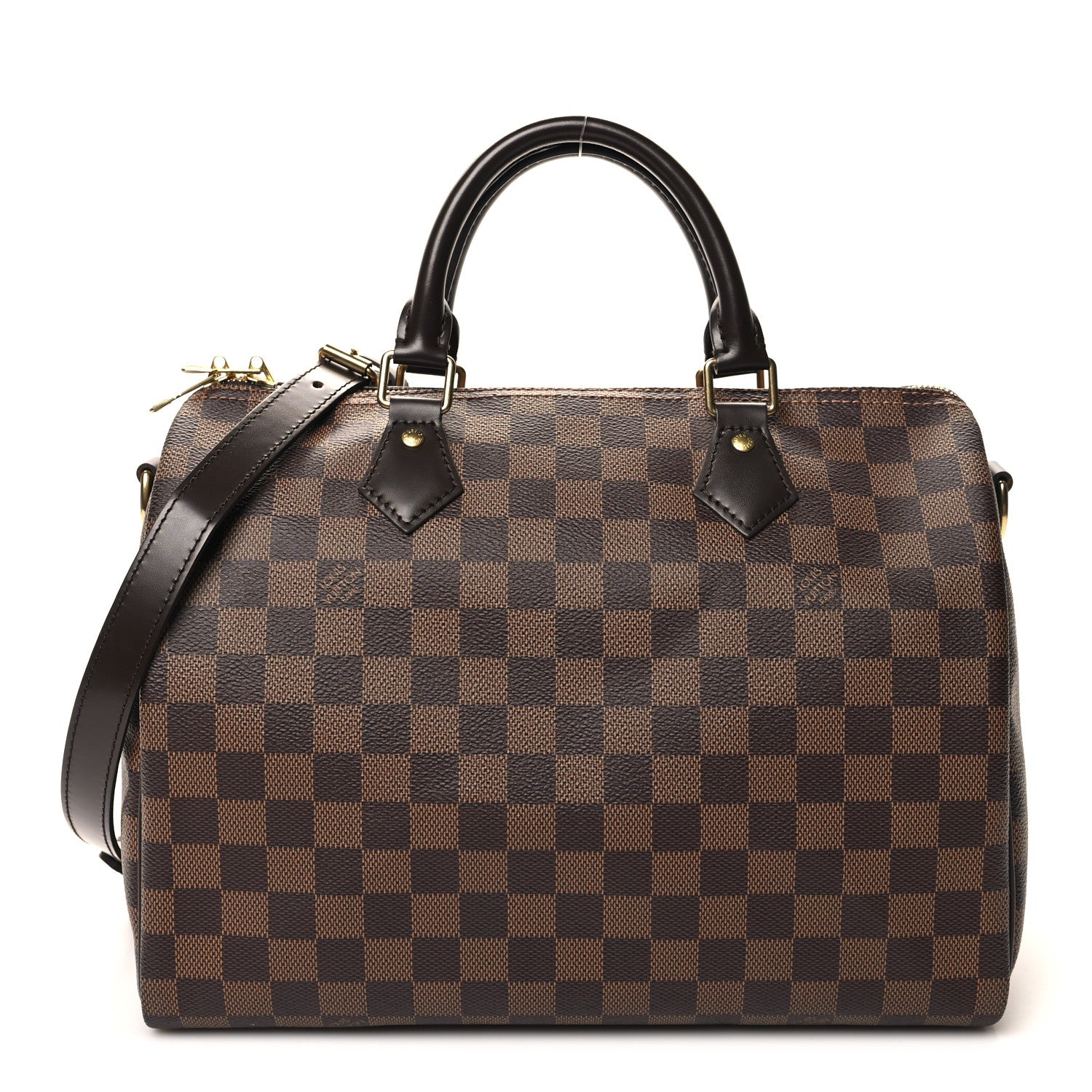 Louis Vuitton Damier Ebene Speedy Bandouliere 30 1 of 10