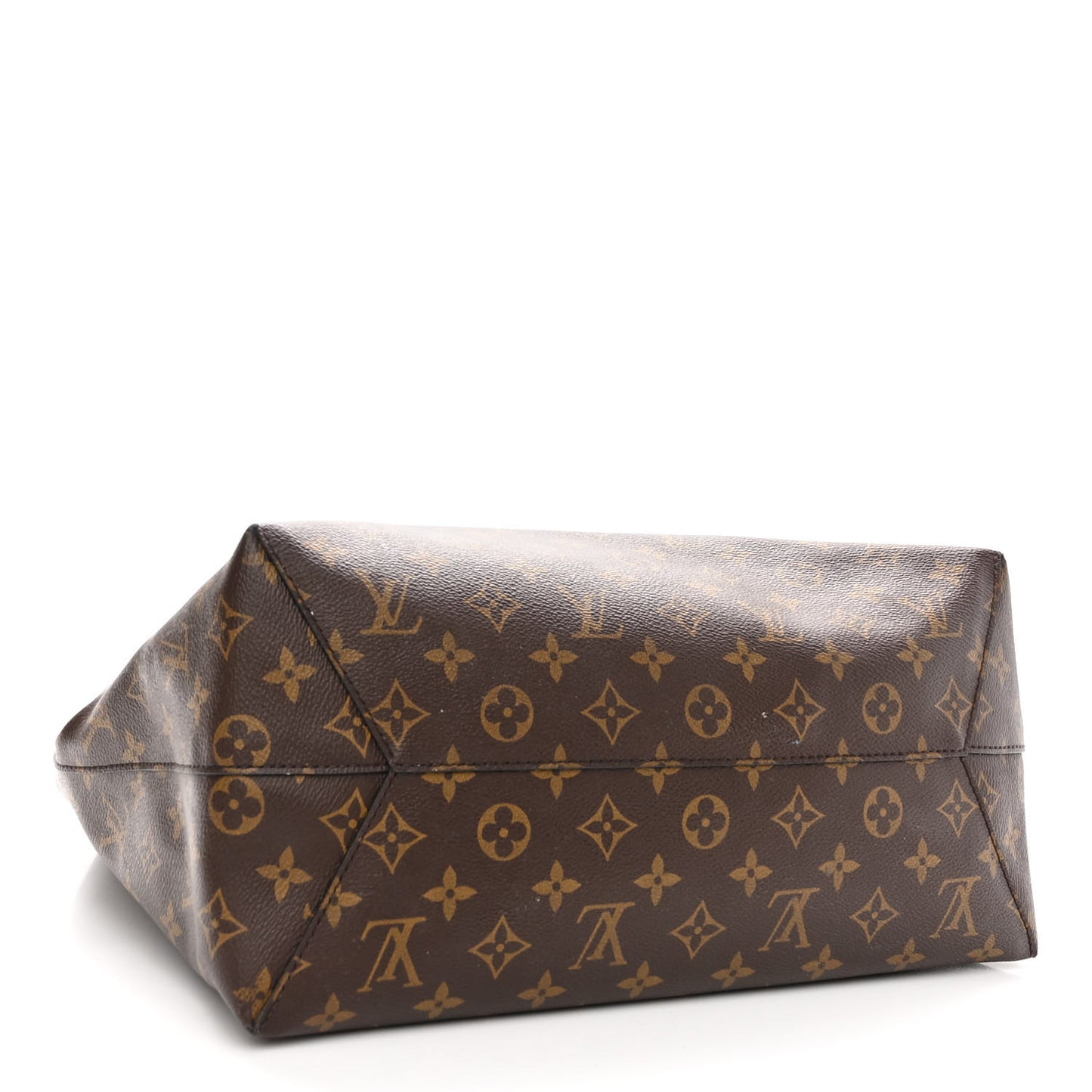 Monogram Flower Hobo Caramel