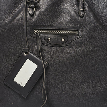Balenciaga Veau Papier A4 Zip Around Tote Gris Fossile 8 of 15