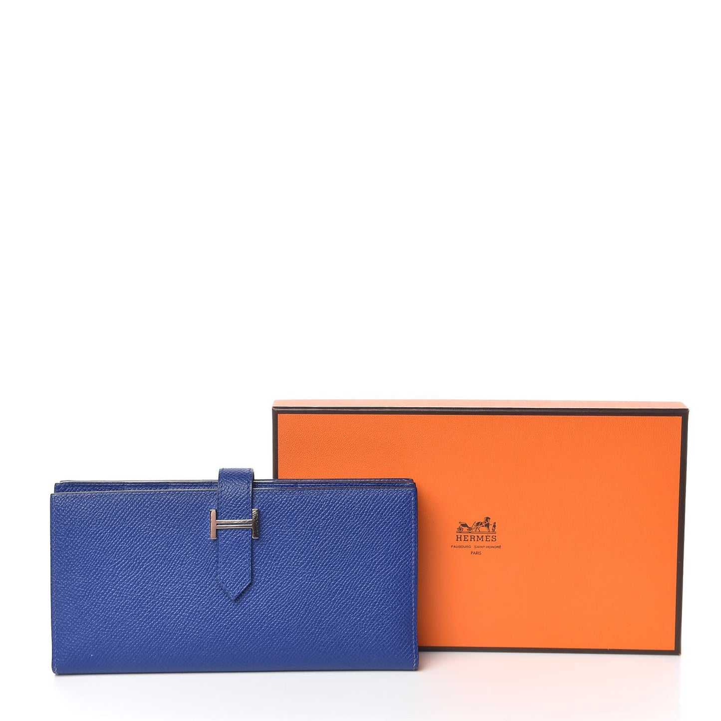 Epsom Bearn Gusset Wallet Bleu Electrique