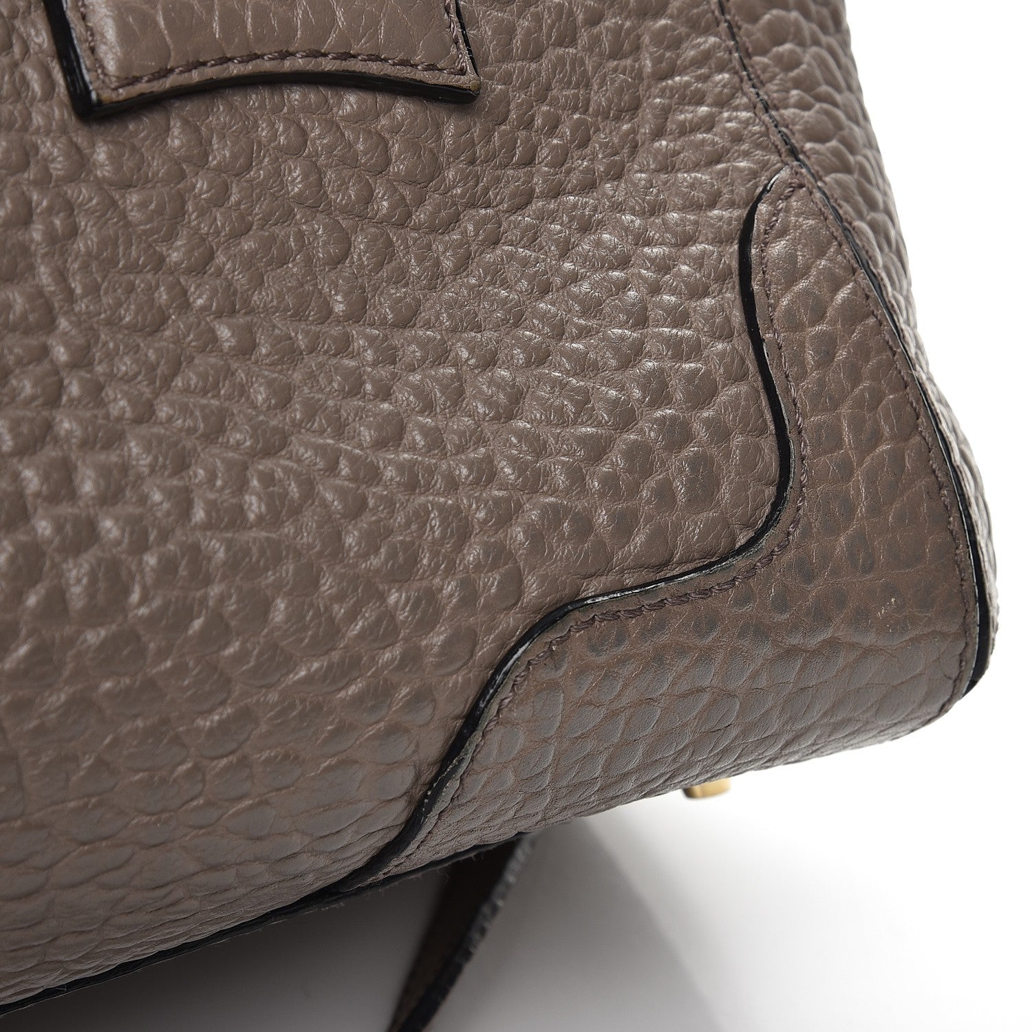 Burberry Heritage Grain Leather Small Gladstone Pale Taupe 14 of 15