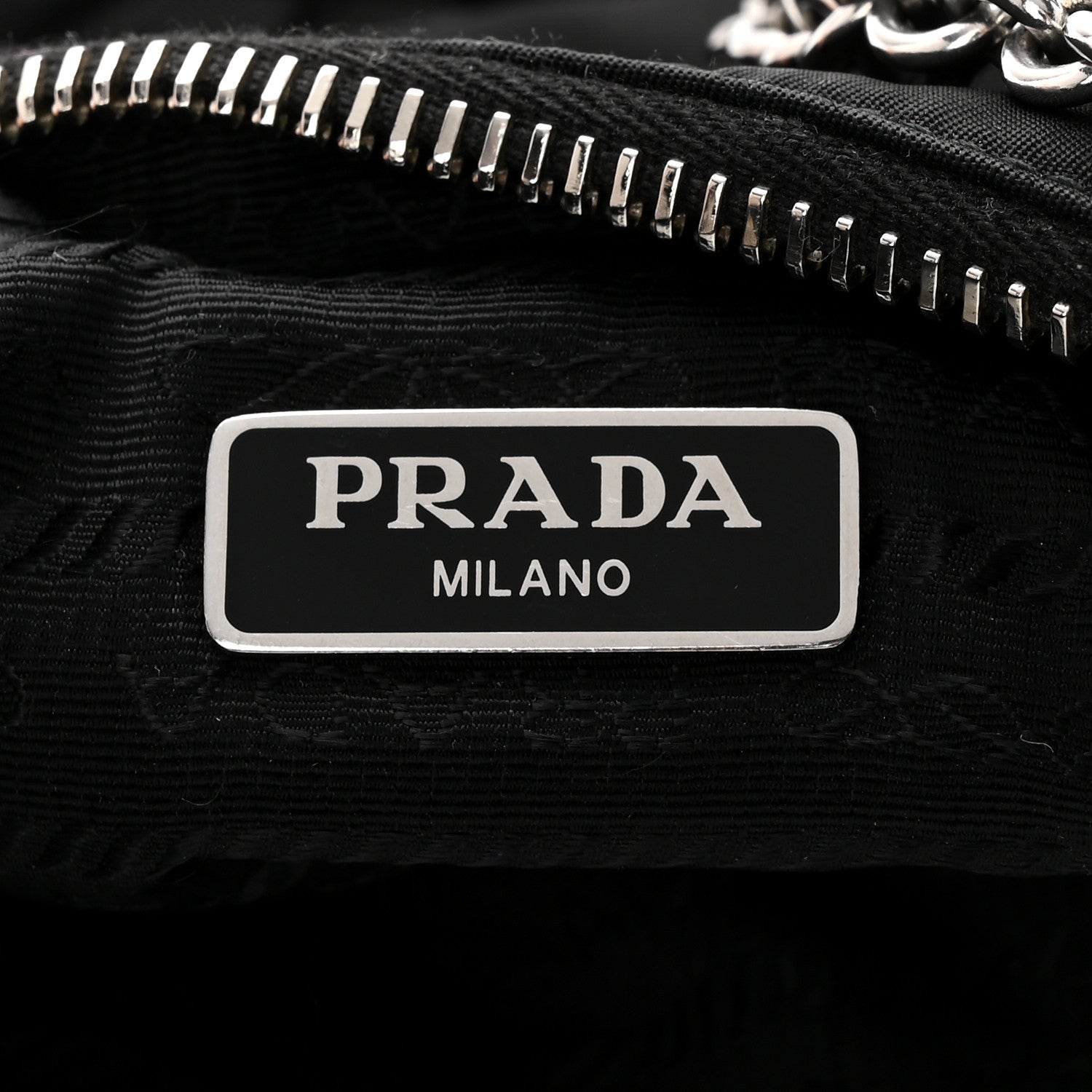 Prada Nylon Re-Edition 2005 Shoulder Bag Black 6 of 11