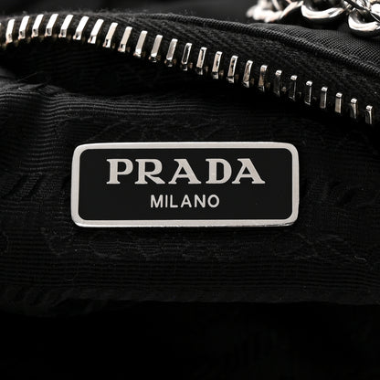 Prada Nylon Re-Edition 2005 Shoulder Bag Black 6 of 11