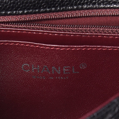 Chanel Caviar Quilted Mini Rectangular Flap Black 9 of 12
