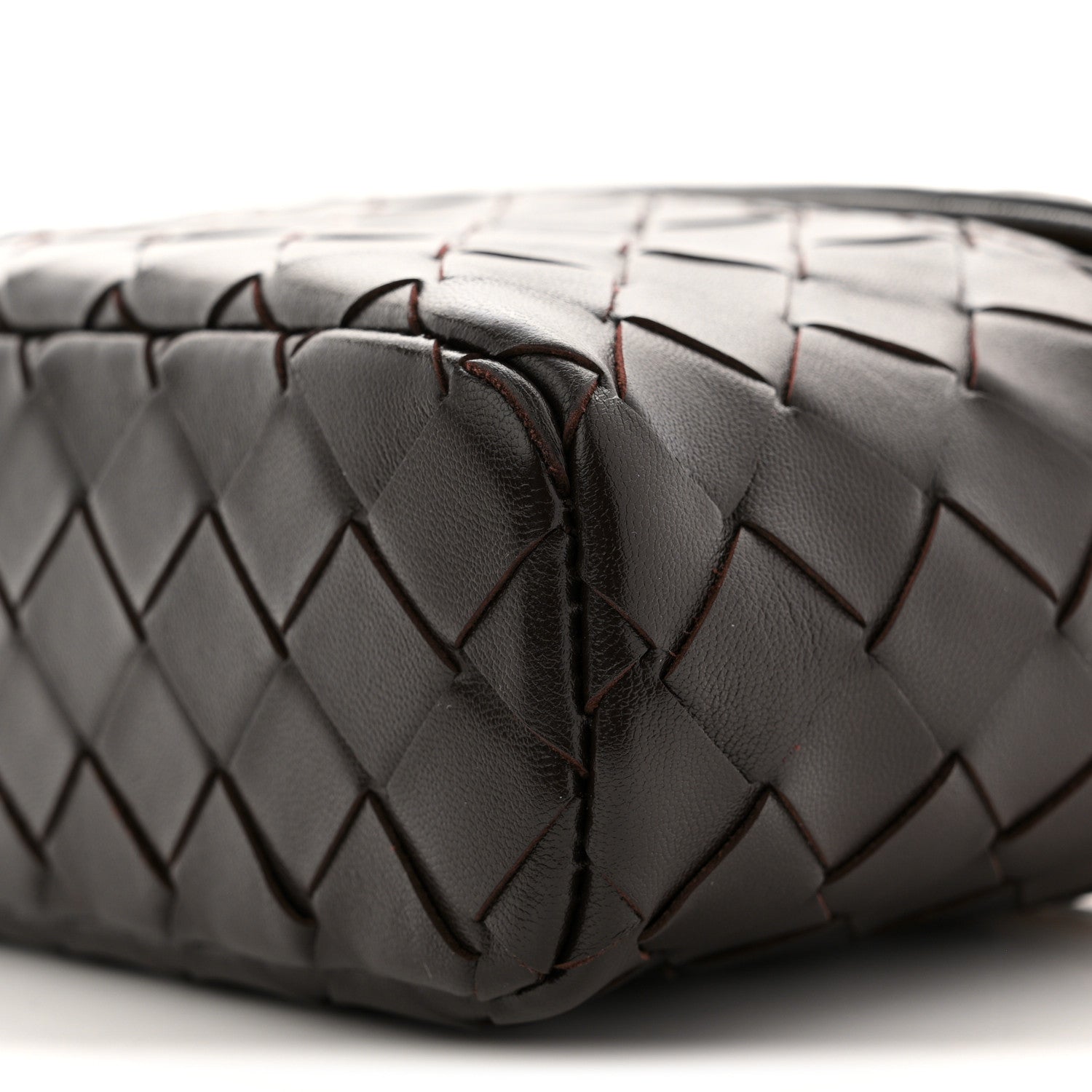 Bottega Veneta Calfskin Intrecciato Bang Bang Vanity Case Fondant 10 of 11