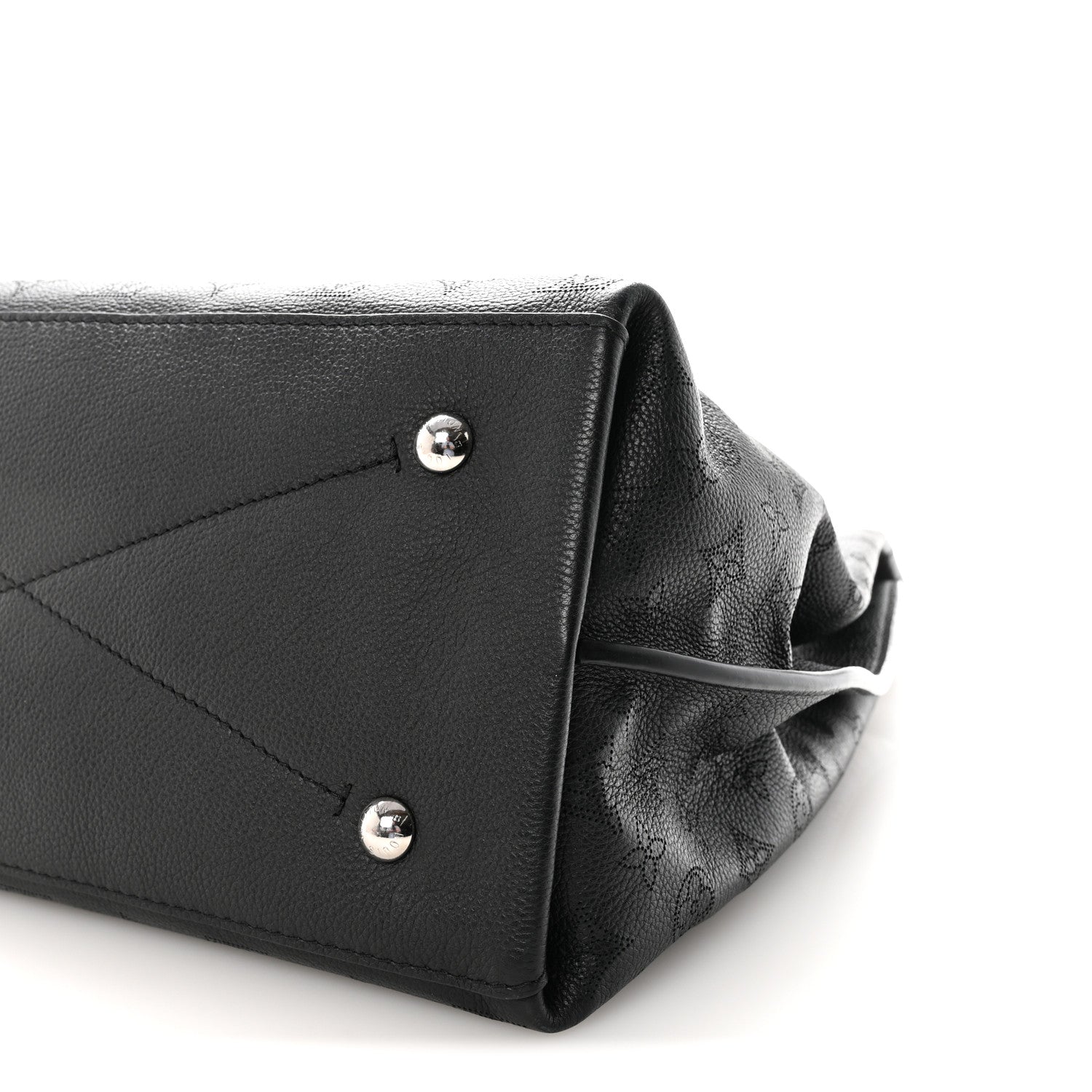 Louis Vuitton Mahina Carmel Hobo Black 9 of 9