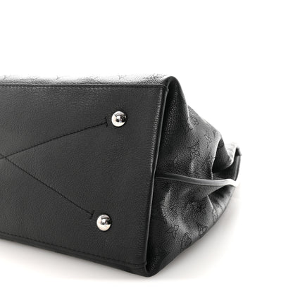Louis Vuitton Mahina Carmel Hobo Black 9 of 9