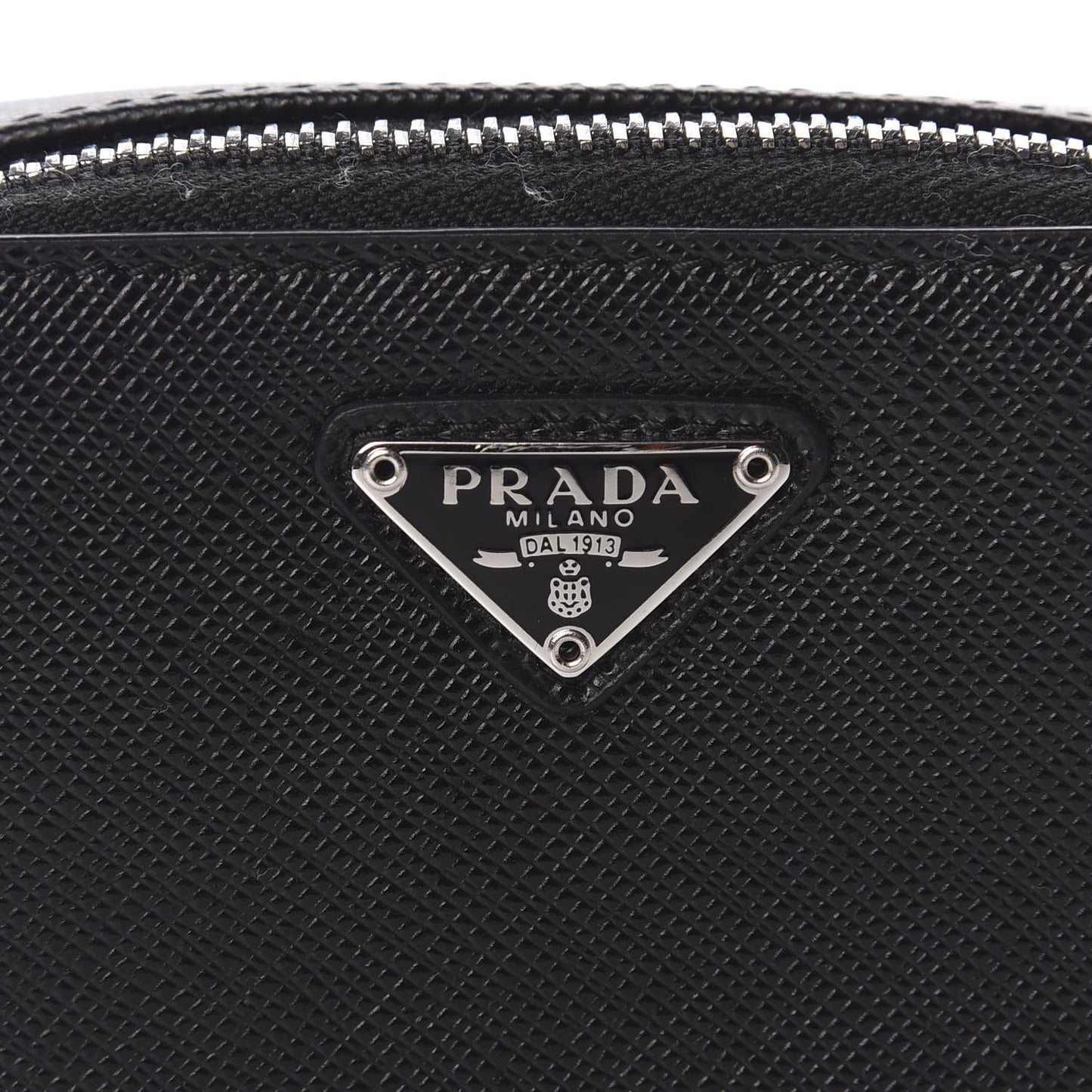 Saffiano Cargo Pouch Black