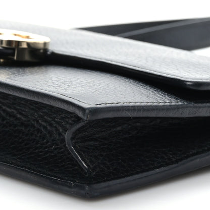 Gucci Dollar Calfskin Interlocking G Chain Wallet Black 8 of 8