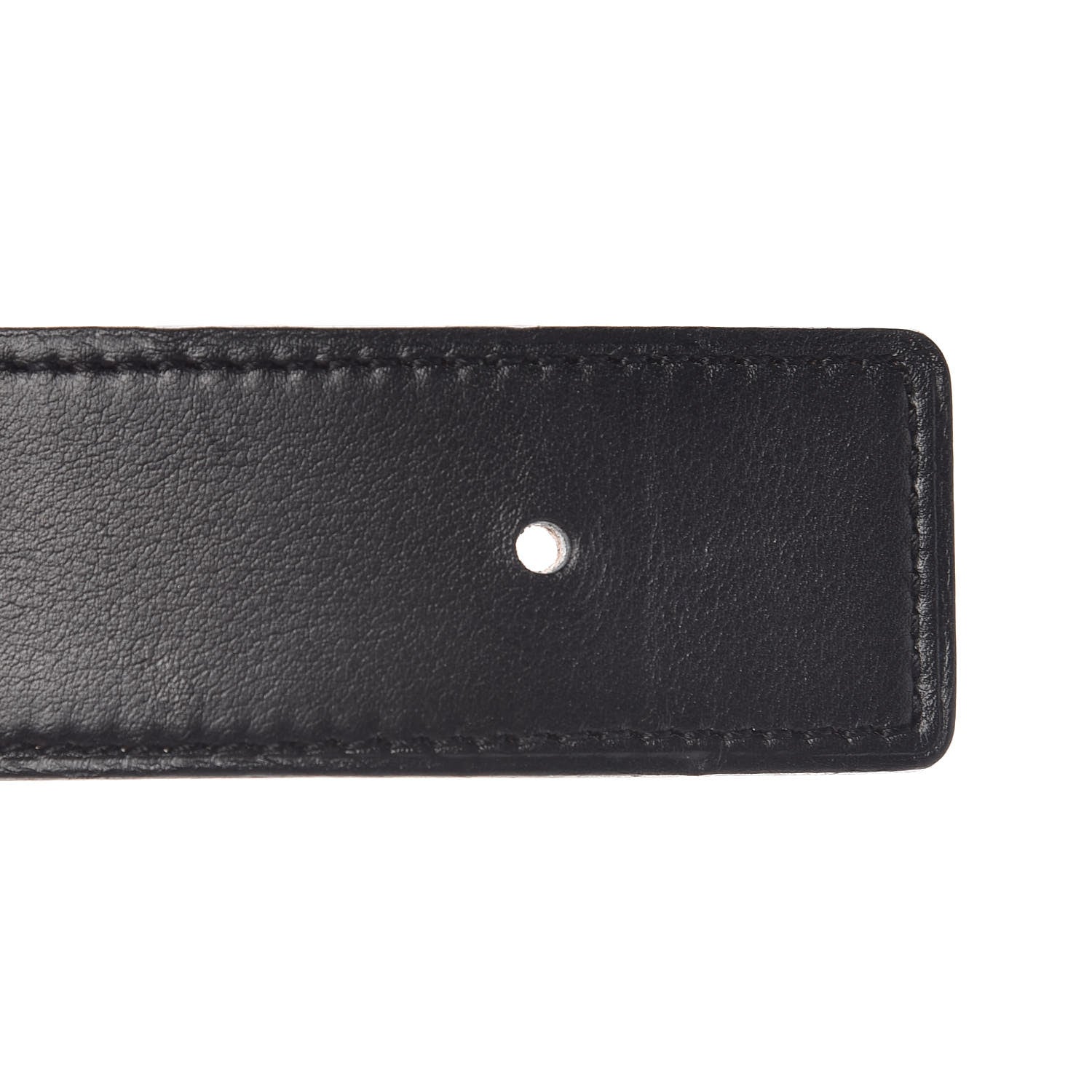 Hermes Box Epsom 32mm H Belt 90 Black Etoupe 8 of 10