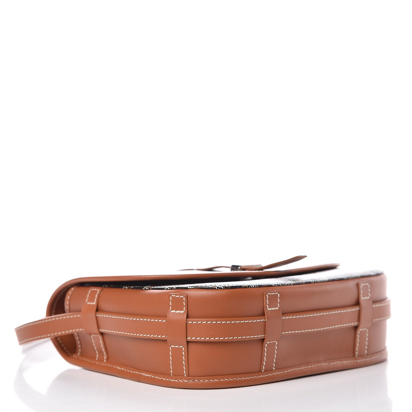 Goyardine Belvedere II PM Messenger Bag Black Gold