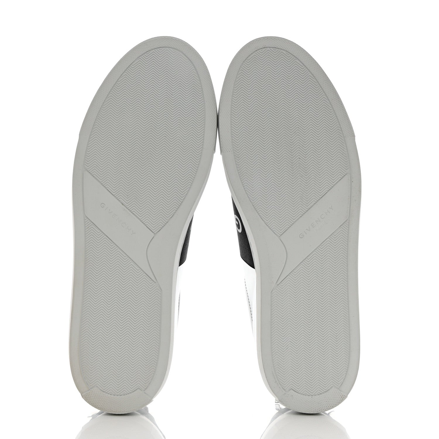 Givenchy Calfskin Band Logo Mens Urban Street Sneakers 43 Silvery 5 of 11