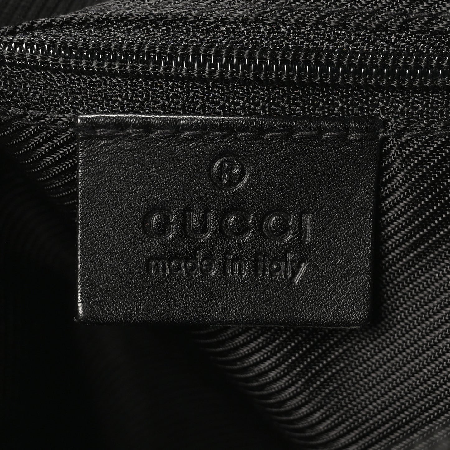 Monogram Shoulder Bag  Black