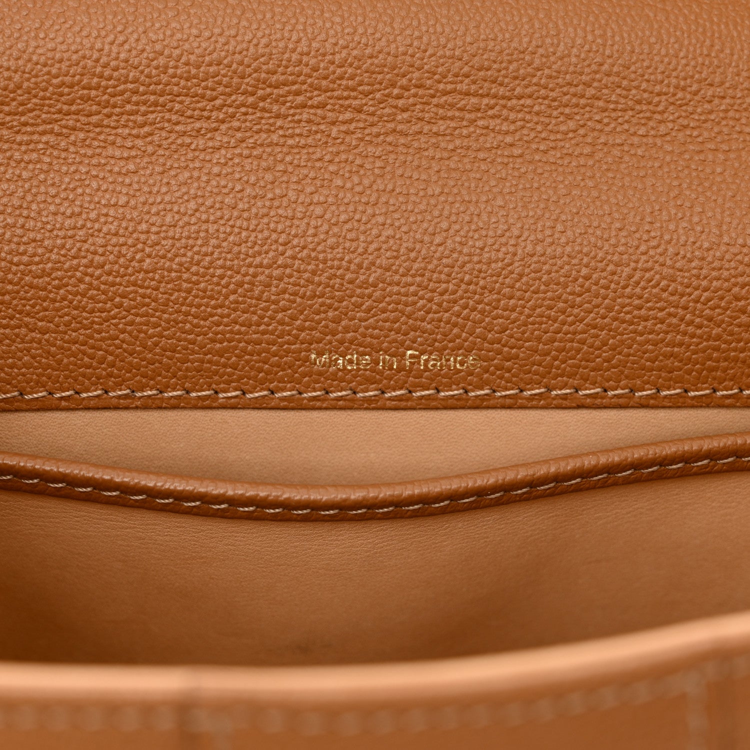 Delvaux Grained Calfskin Mini Brillant Satchel Natural 6 of 18