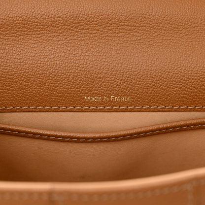Delvaux Grained Calfskin Mini Brillant Satchel Natural 6 of 18