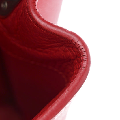 Louis Vuitton Taurillon Snakeskin Capucines PM Rubis 11 of 12