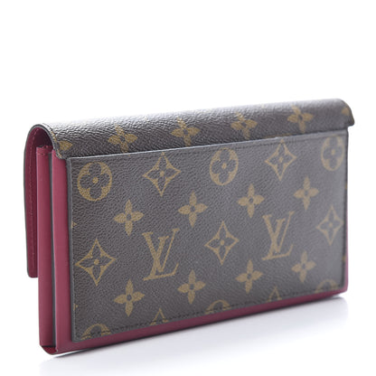 Louis Vuitton Monogram Flore Wallet Fuchsia 3 of 7