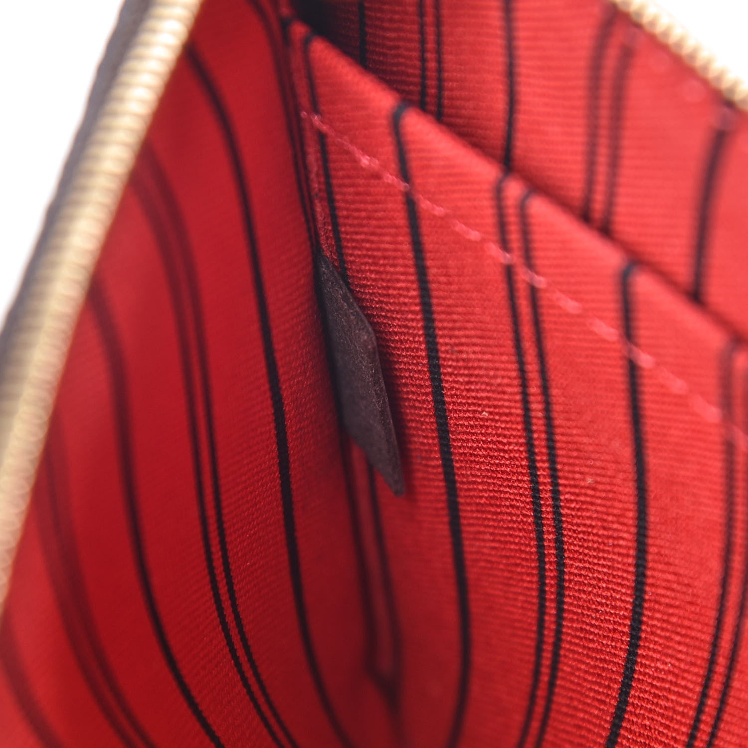 Louis Vuitton Damier Ebene Neverfull MM GM Pochette 7 of 9