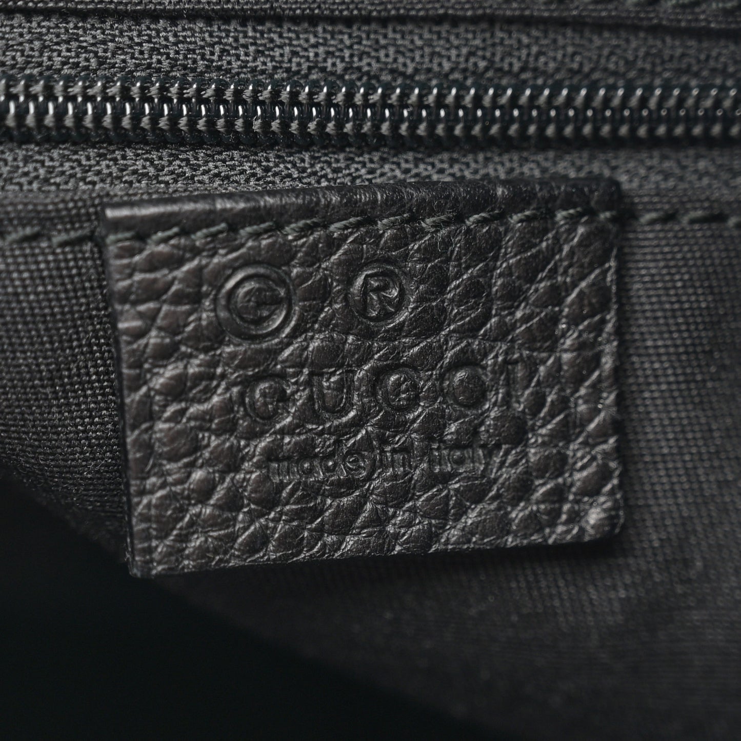 Monogram Shoulder Bag Black
