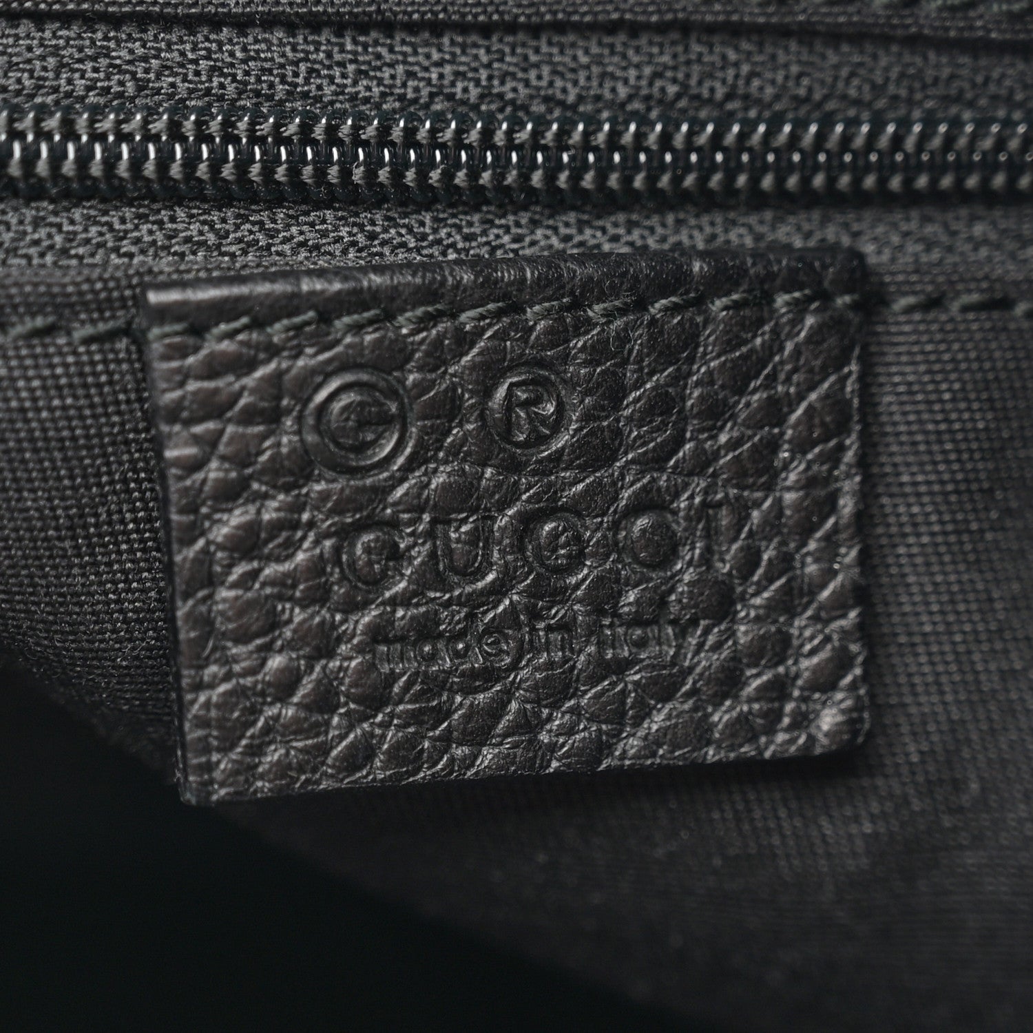 Gucci Monogram Shoulder Bag Black 6 of 12