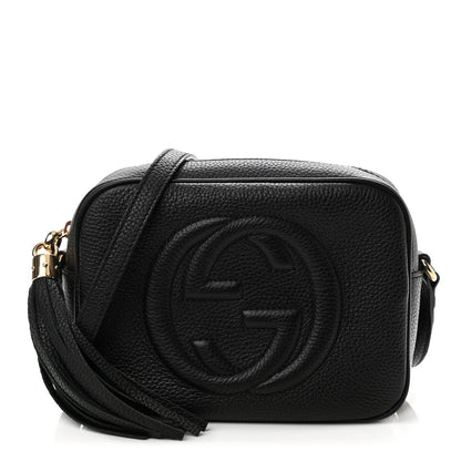 Gucci Pebbled Calfskin Small Soho Disco Bag Black 1 of 11