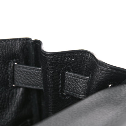 Hermes Togo Kelly Retourne 28 Black 7 of 10